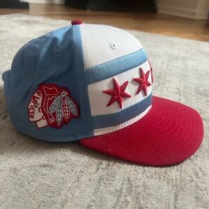 Chicago flag Blackhawks New Era NHL SnapBack hat